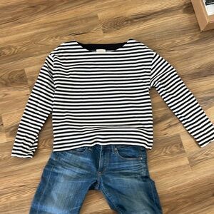 Posse Dakota Striped Top XS NWOT